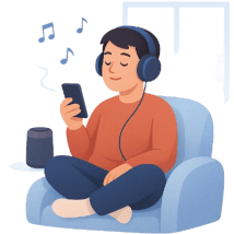 Music Lovers - Personal AI streaming without ads and negative content